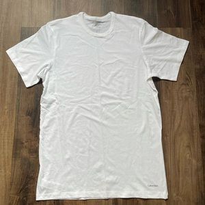 Men’s White Calvin Klein T Shirt